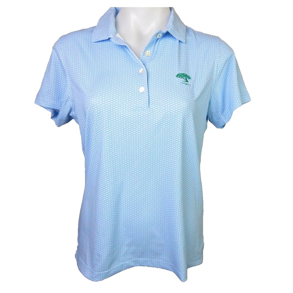 Peter Millar Women's Medium Polo Peninsula Golf Country Club San Mateo Blue